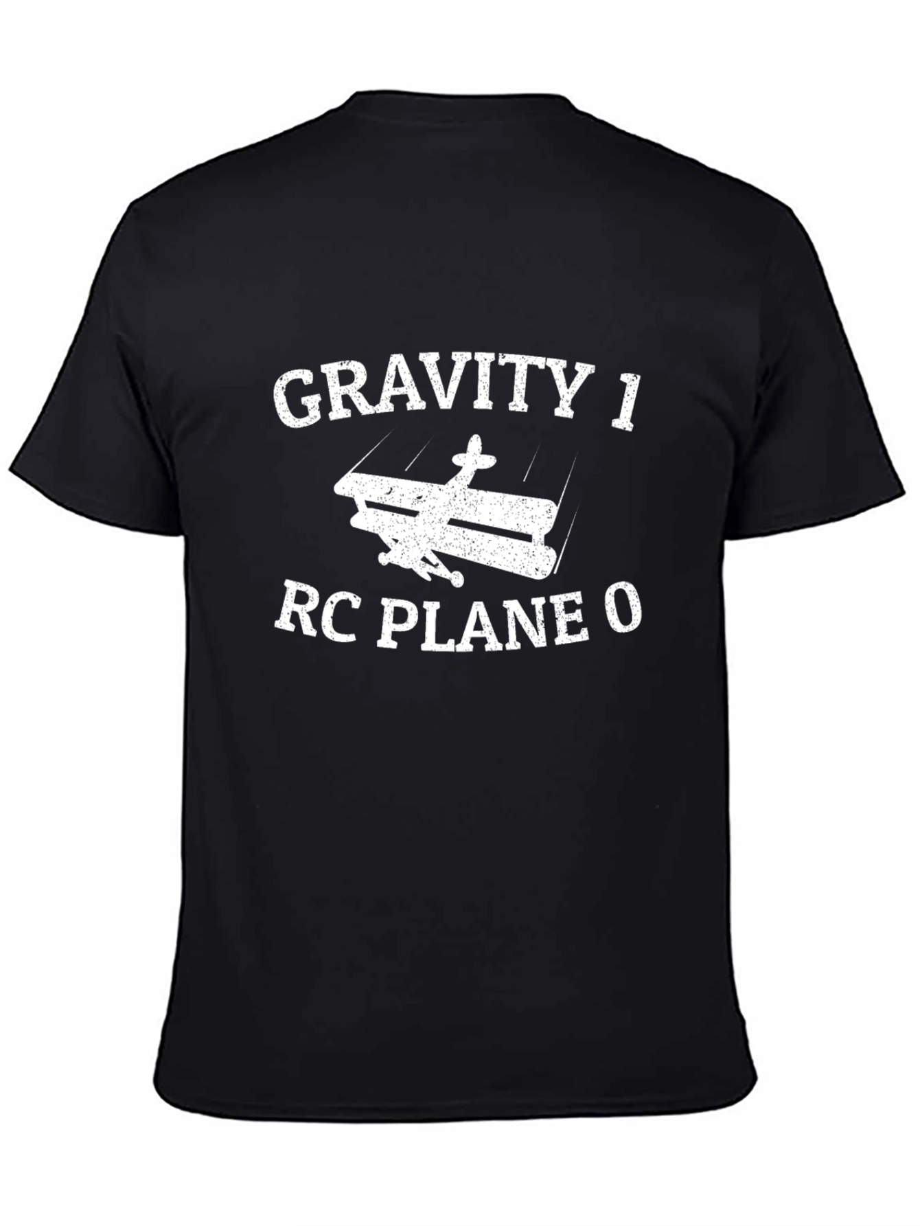 Gravity 1 RC Plane 0 Black T-Shirt