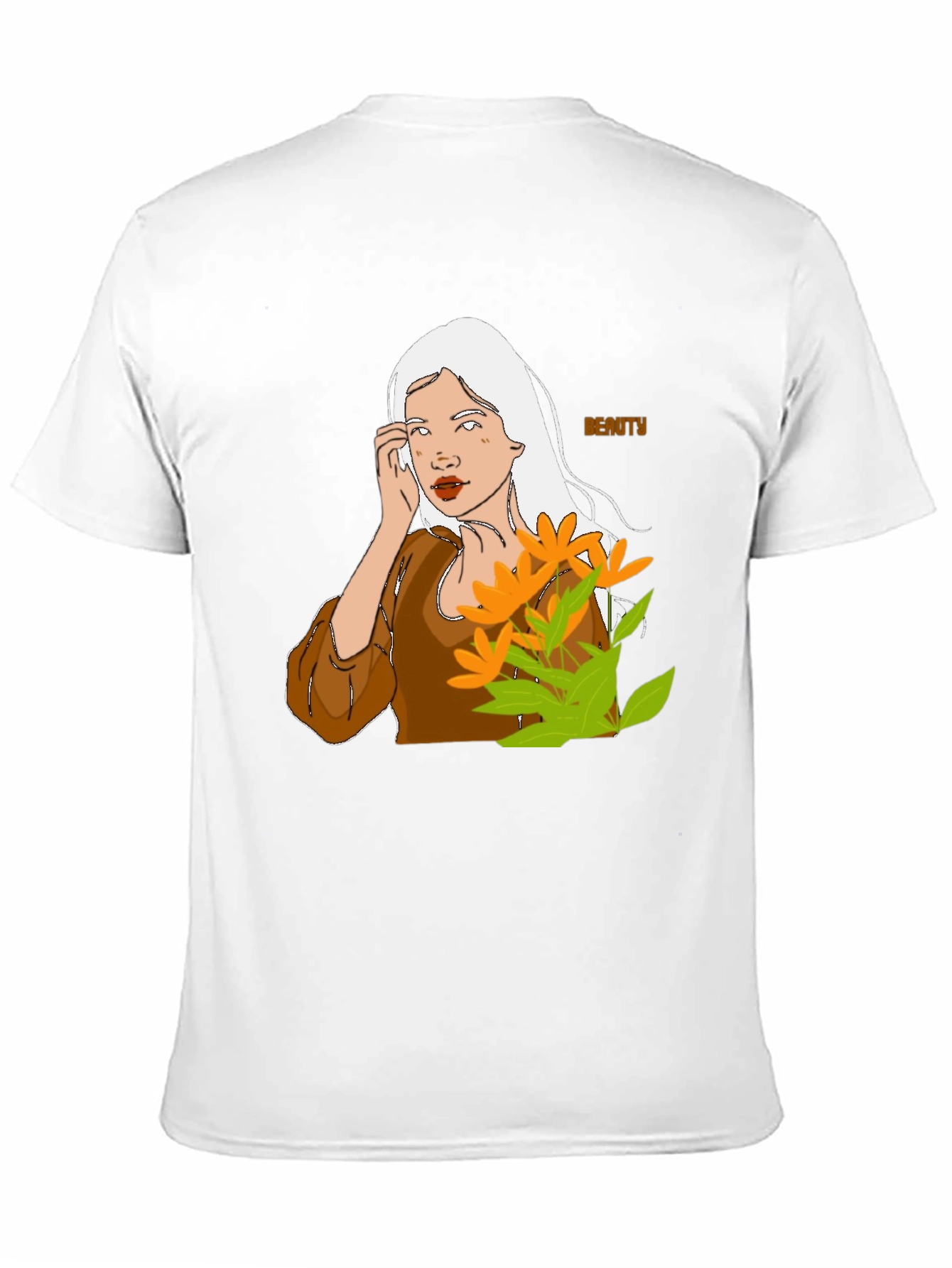 Beauty Portrait Graphic T-Shirt